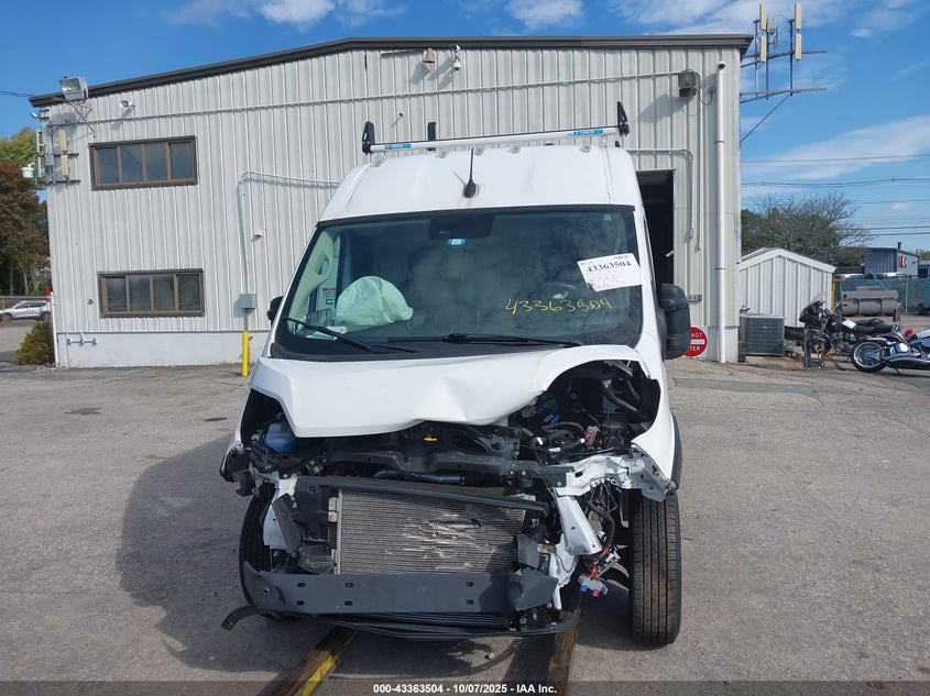 2023 Ram Promaster 1500 High Roof 136 Wb VIN: 3C6LRVBG1PE537544 Lot: 43363504