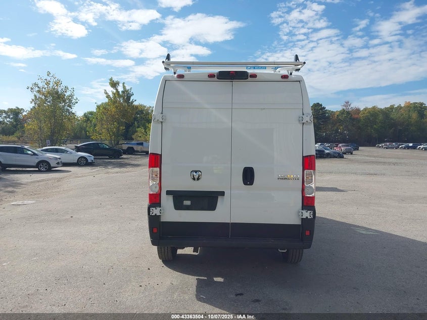 2023 Ram Promaster 1500 High Roof 136 Wb VIN: 3C6LRVBG1PE537544 Lot: 43363504