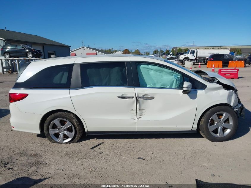 2019 Honda Odyssey Ex-L VIN: 5FNRL6H7XKB033708 Lot: 43363517