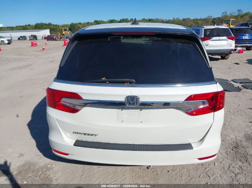 2019 Honda Odyssey Ex-L VIN: 5FNRL6H7XKB033708 Lot: 43363517