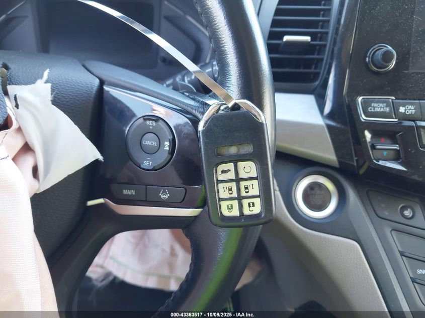 2019 Honda Odyssey Ex-L VIN: 5FNRL6H7XKB033708 Lot: 43363517