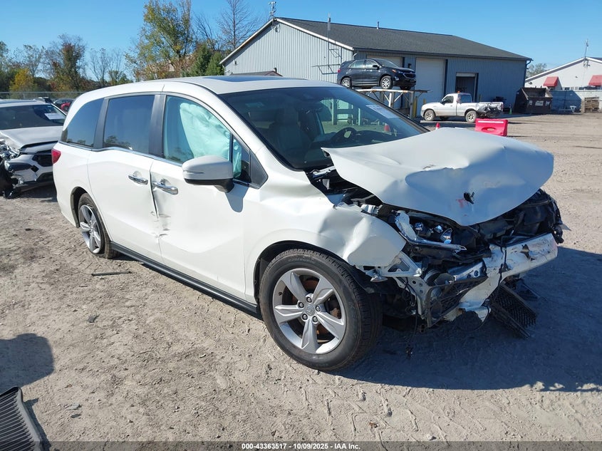 5FNRL6H7XKB033708 2019 Honda Odyssey Ex-L auction photo 1