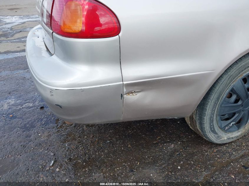 2000 Toyota Corolla Ce VIN: 1NXBR12E3YZ416850 Lot: 43363518