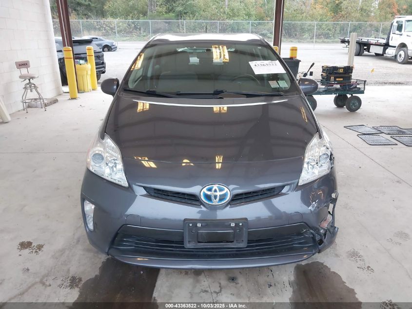 2015 Toyota Prius Two VIN: JTDKN3DU0F0399879 Lot: 43363522