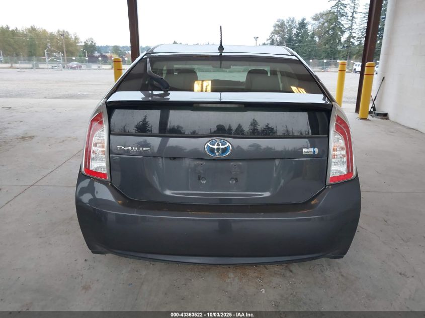 2015 Toyota Prius Two VIN: JTDKN3DU0F0399879 Lot: 43363522