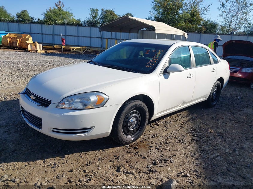 2G1WS553X81376119 2008 CHEVROLET IMPALA photo no. 2