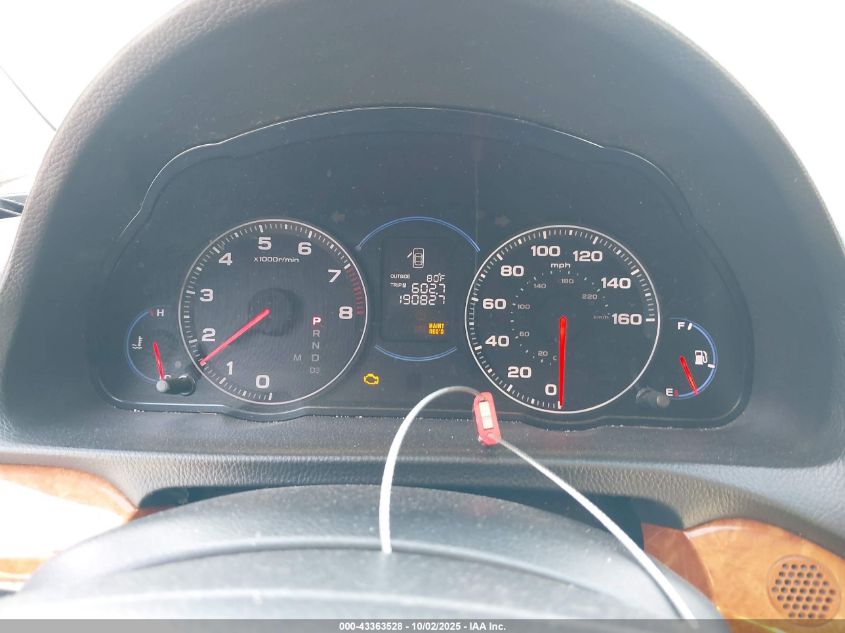 2005 Acura Tsx VIN: JH4CL969X5C033932 Lot: 43363528