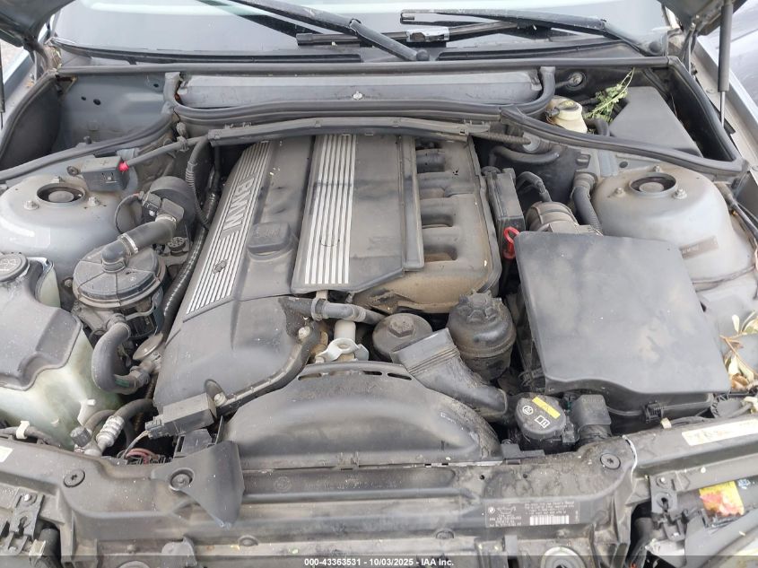 2006 BMW 325Ci VIN: WBABW33416PX88579 Lot: 43363531