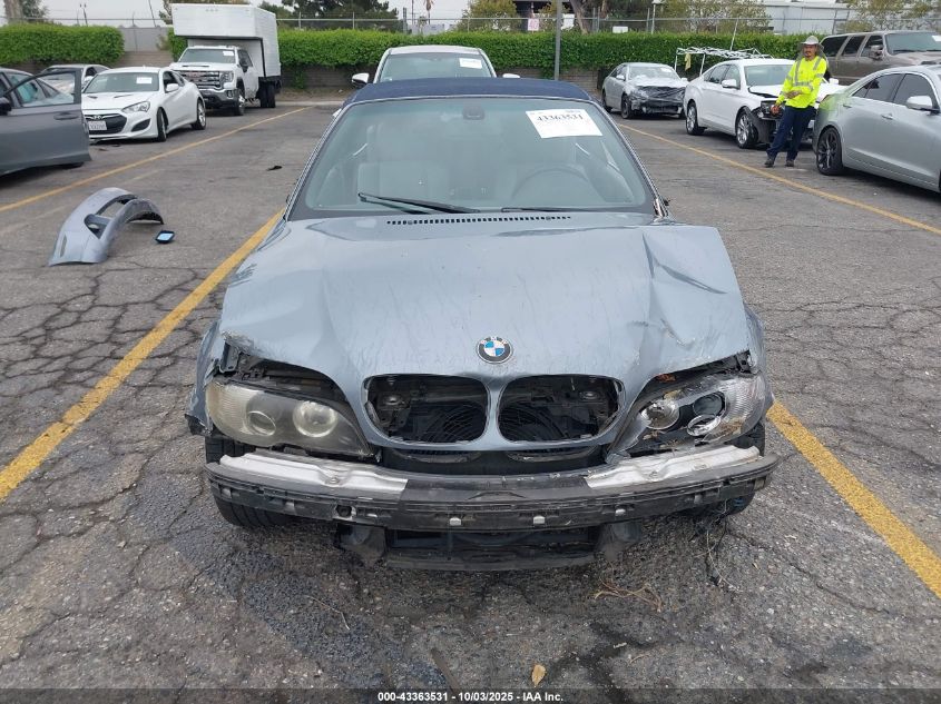 2006 BMW 325Ci VIN: WBABW33416PX88579 Lot: 43363531