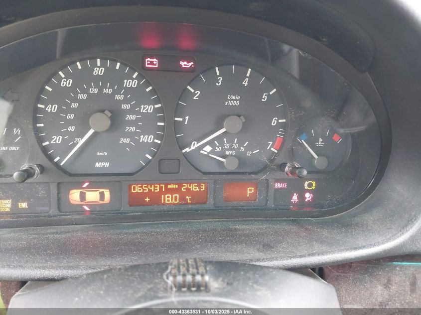 2006 BMW 325Ci VIN: WBABW33416PX88579 Lot: 43363531