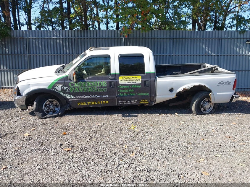 2004 Ford F-350 Lariat/Xl/Xlt VIN: 1FTSW31P54EA01285 Lot: 43363545