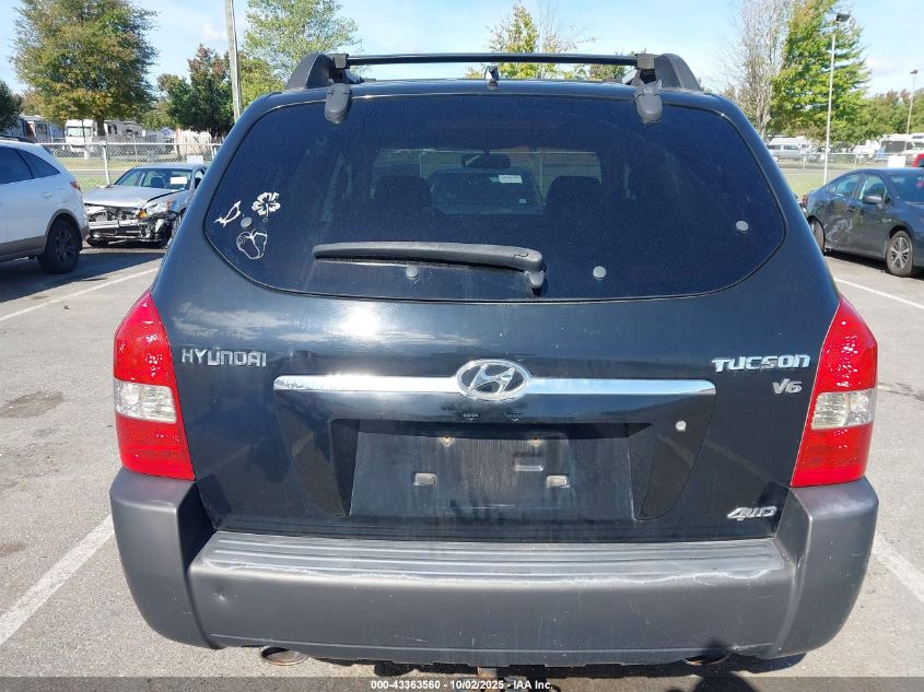 2005 Hyundai Tucson Gls/Lx VIN: KM8JN72D25U191205 Lot: 43363560