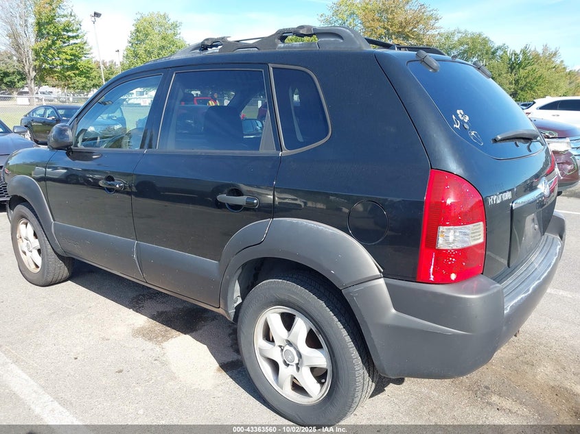 KM8JN72D25U191205 2005 HYUNDAI TUCSON photo no. 3