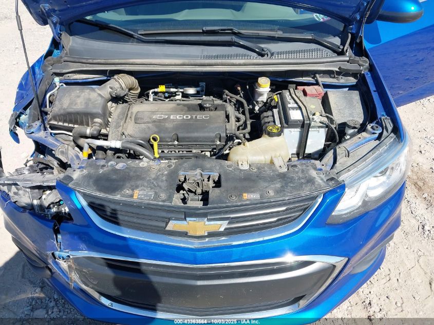 2017 Chevrolet Sonic Lt Auto VIN: 1G1JD5SGXH4152512 Lot: 43363564