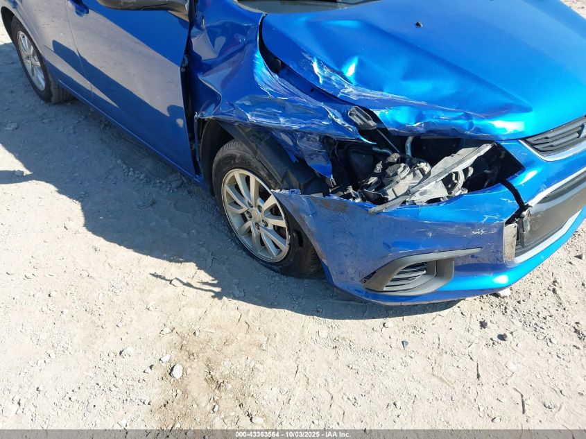 2017 Chevrolet Sonic Lt Auto VIN: 1G1JD5SGXH4152512 Lot: 43363564