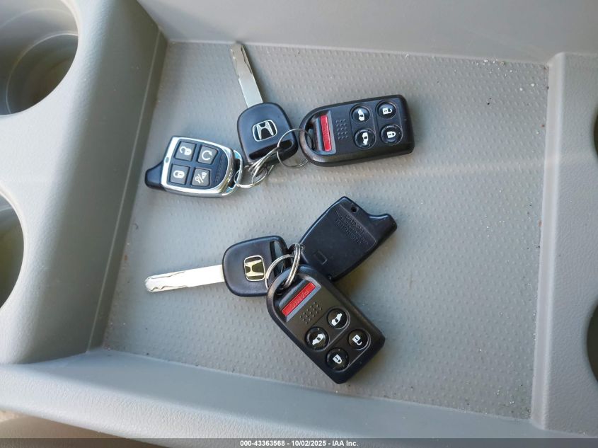 2008 Honda Odyssey Ex-L VIN: 5FNRL38778B025167 Lot: 43363568