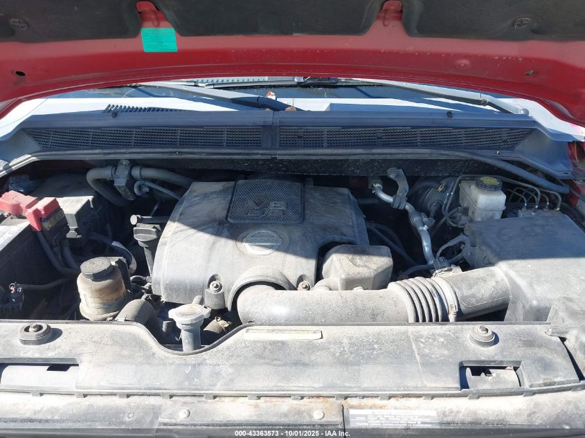 2011 Nissan Titan Sv VIN: 1N6AA0EC3BN303233 Lot: 43363573