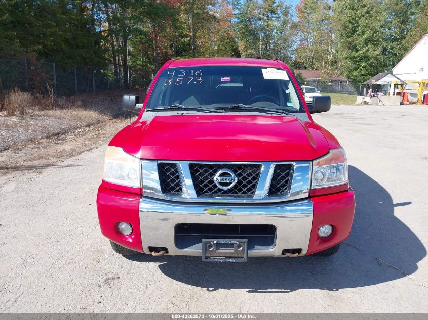 2011 Nissan Titan Sv VIN: 1N6AA0EC3BN303233 Lot: 43363573