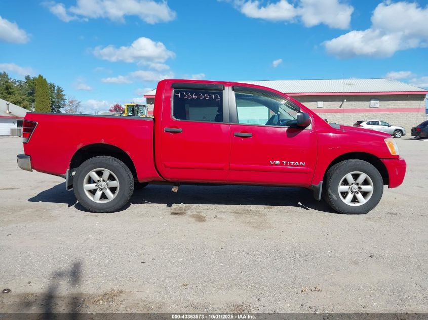2011 Nissan Titan Sv VIN: 1N6AA0EC3BN303233 Lot: 43363573