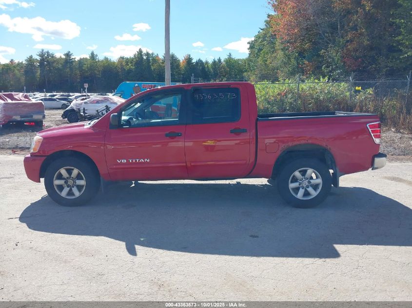 2011 Nissan Titan Sv VIN: 1N6AA0EC3BN303233 Lot: 43363573