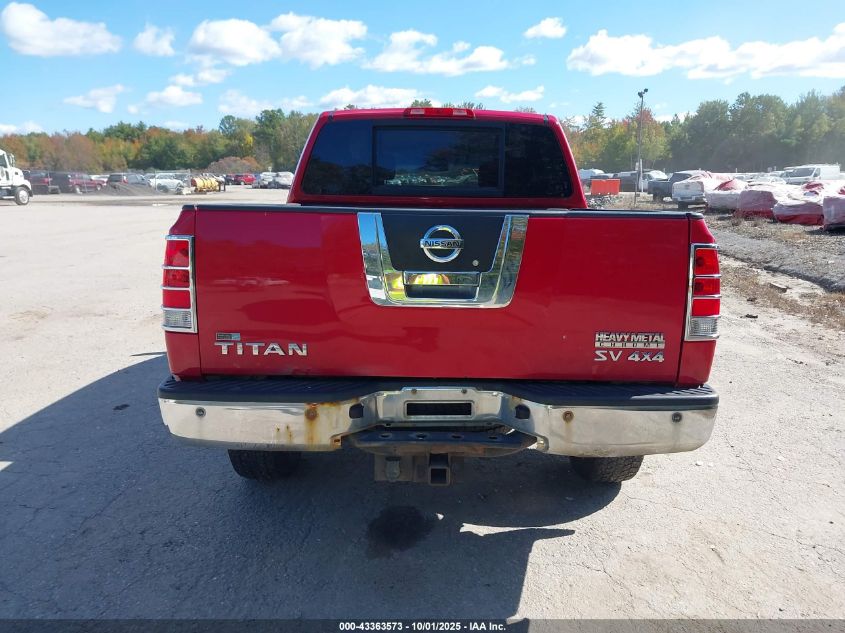 2011 Nissan Titan Sv VIN: 1N6AA0EC3BN303233 Lot: 43363573
