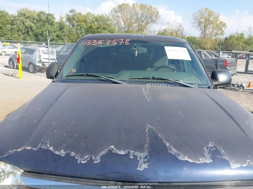 2005 GMC Sierra 1500 Sle VIN: 1GTEK14T45Z139478 Lot: 43363578