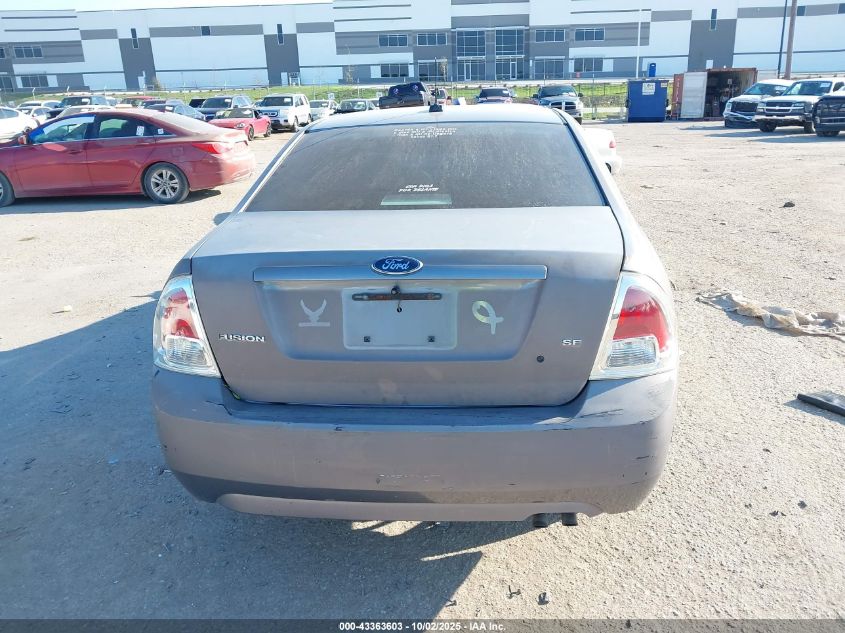 2007 Ford Fusion Se VIN: 3FAHP07Z47R258251 Lot: 43363603