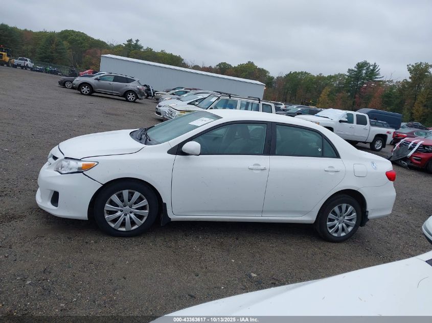 2012 Toyota Corolla Le VIN: 2T1BU4EE4CC897147 Lot: 43363617