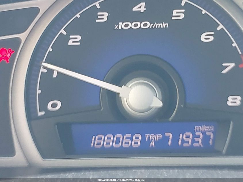 2008 Honda Civic Ex-L VIN: 2HGFG12948H525143 Lot: 43363618