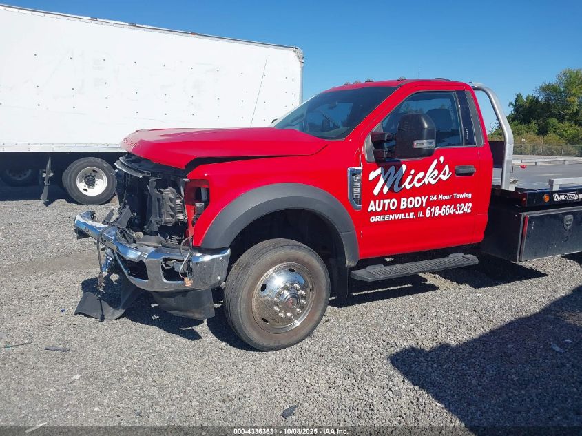 2020 Ford F-550 Chassis Xl VIN: 1FDUF5GN4LEE88824 Lot: 43363631