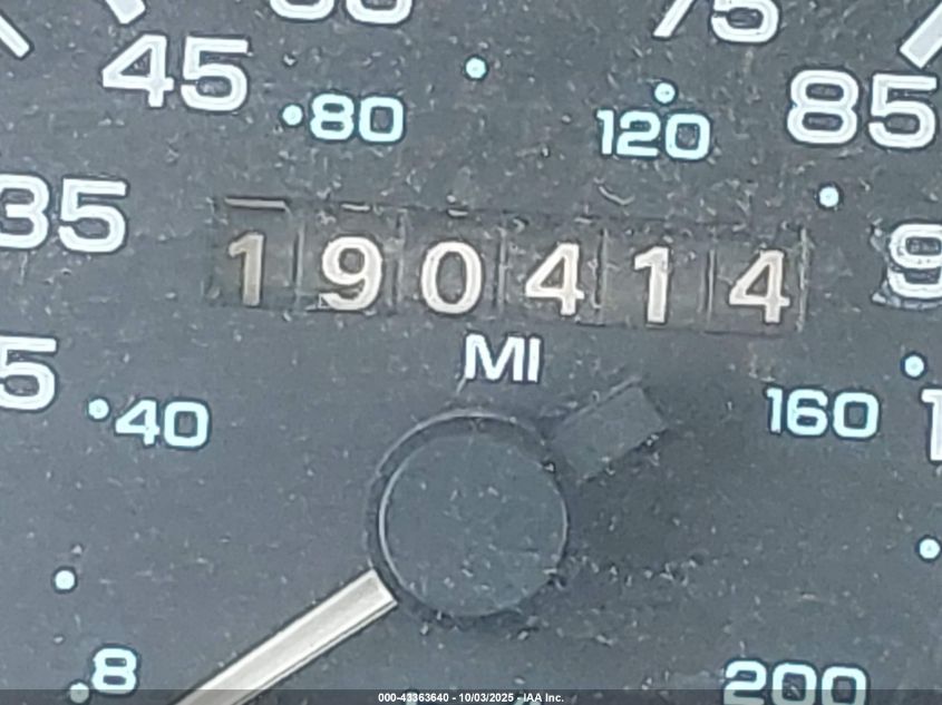 1993 Dodge Dakota VIN: 1B7FL23X3PS233536 Lot: 43363640