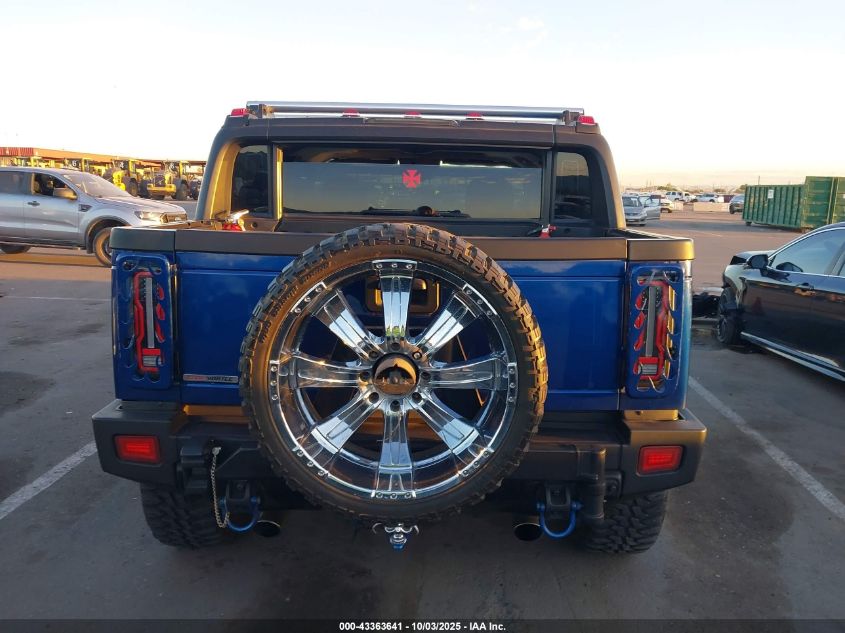 2006 Hummer H2 Sut VIN: 5GRGN22U66H110426 Lot: 43363641