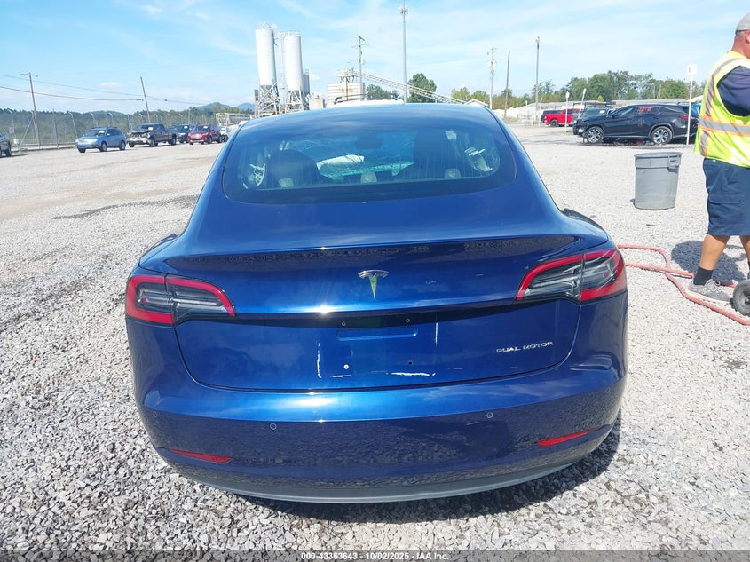 2018 Tesla Model 3 Long Range/Performance VIN: 5YJ3E1EB9JF063745 Lot: 43363643