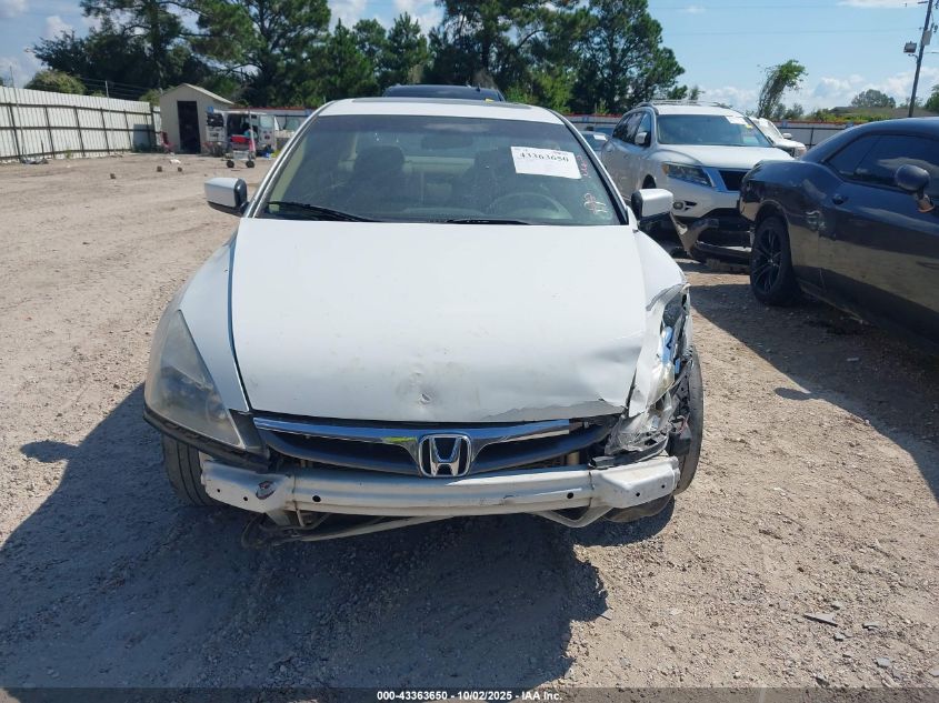 2007 Honda Accord 3.0 Ex VIN: 1HGCM665X7A093042 Lot: 43363650
