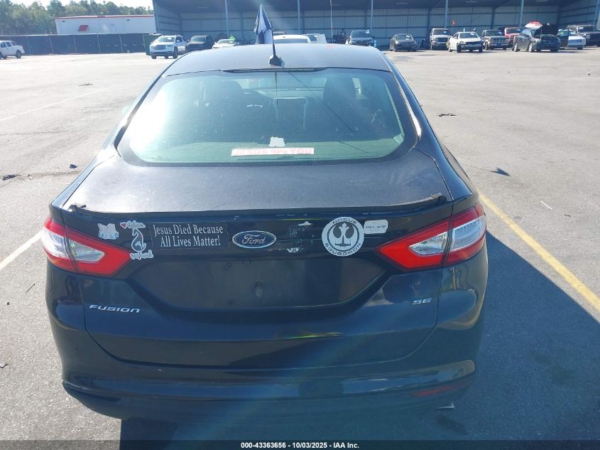 2016 Ford Fusion Se VIN: 3FA6P0H7XGR237831 Lot: 43363656