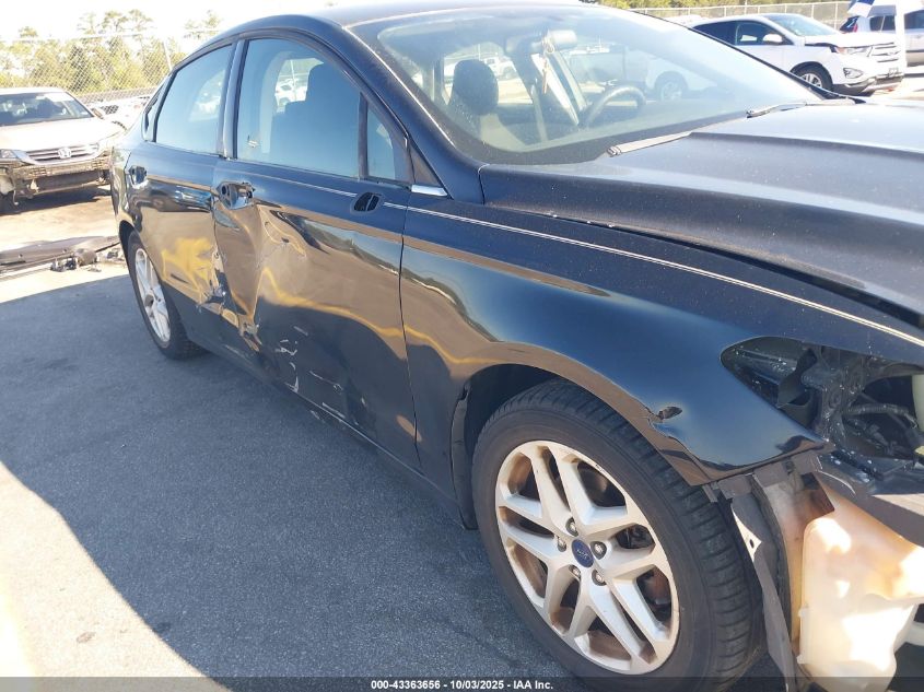 2016 Ford Fusion Se VIN: 3FA6P0H7XGR237831 Lot: 43363656