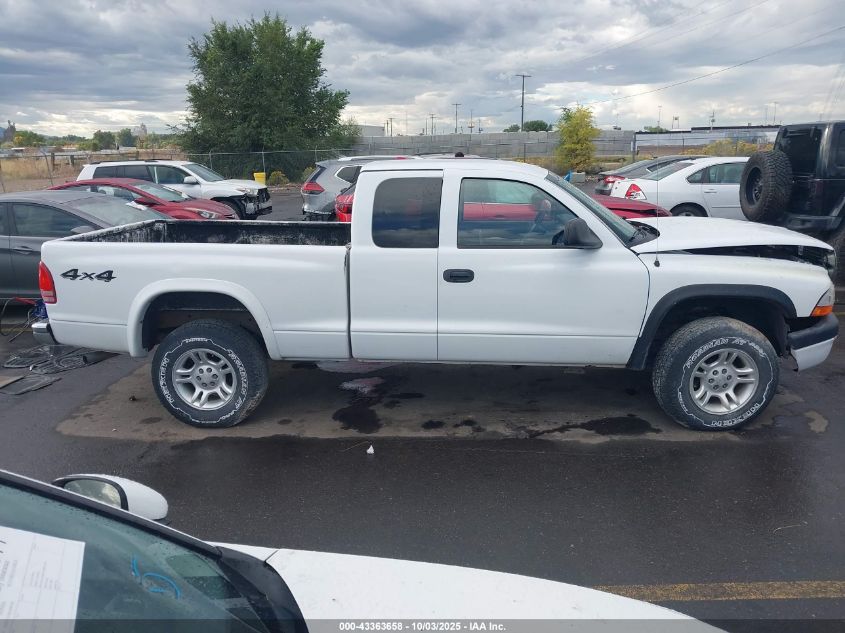 2004 Dodge Dakota Sport VIN: 1D7HG32N94S647036 Lot: 43363658