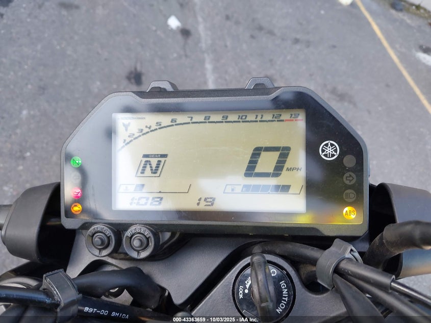 2020 Yamaha Mt-03 VIN: MH3RH20Y4LK001244 Lot: 43363659