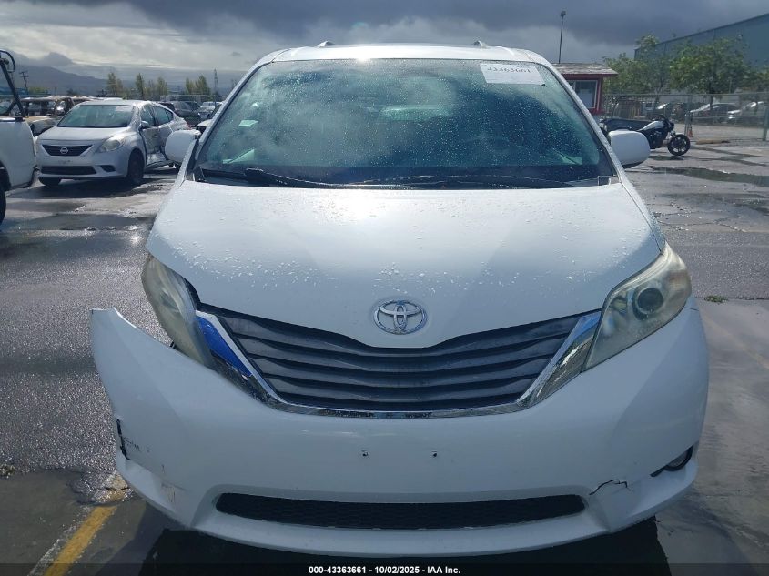 2011 Toyota Sienna Xle V6 VIN: 5TDYK3DC7BS013637 Lot: 43363661