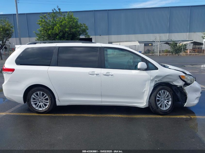 2011 Toyota Sienna Xle V6 VIN: 5TDYK3DC7BS013637 Lot: 43363661