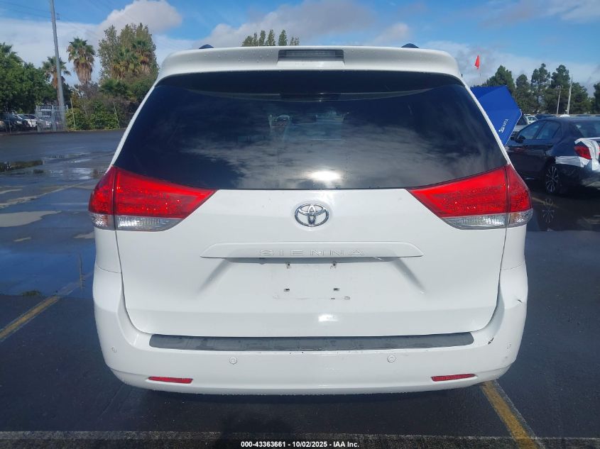 2011 Toyota Sienna Xle V6 VIN: 5TDYK3DC7BS013637 Lot: 43363661