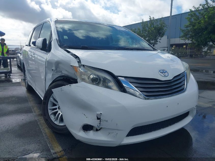 2011 Toyota Sienna Xle V6 VIN: 5TDYK3DC7BS013637 Lot: 43363661