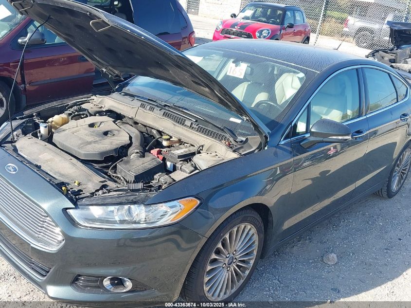 2016 Ford Fusion Titanium VIN: 3FA6P0K97GR197900 Lot: 43363674