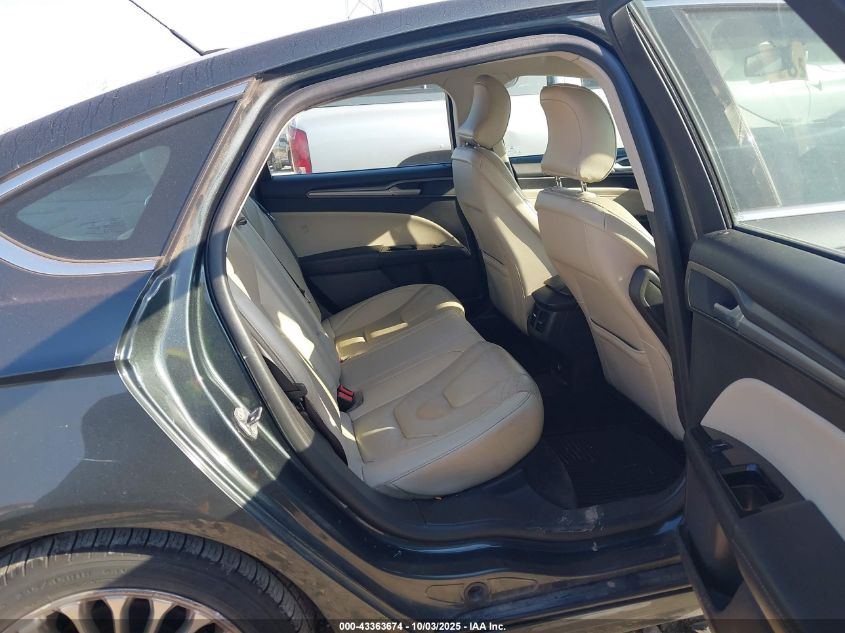 2016 Ford Fusion Titanium VIN: 3FA6P0K97GR197900 Lot: 43363674