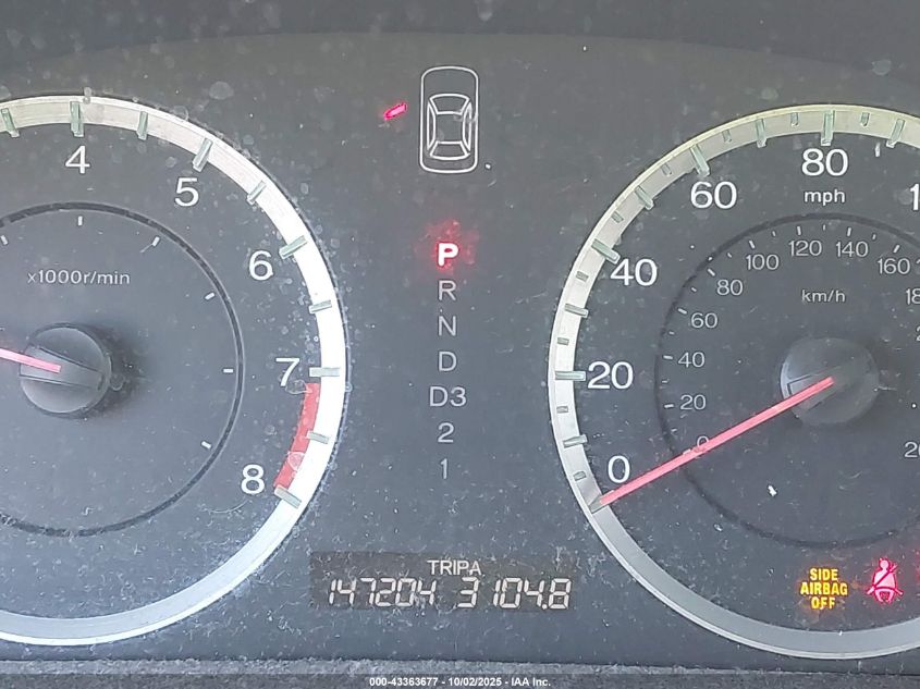 2012 Honda Accord 2.4 Lx-S VIN: 1HGCS1B30CA005235 Lot: 43363677