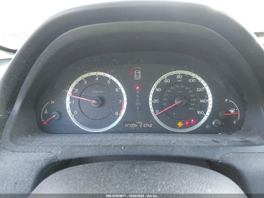 2012 Honda Accord 2.4 Lx-S VIN: 1HGCS1B30CA005235 Lot: 43363677