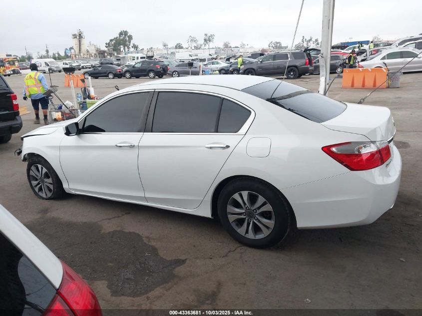 2014 Honda Accord Lx VIN: 1HGCR2F33EA032508 Lot: 43363681