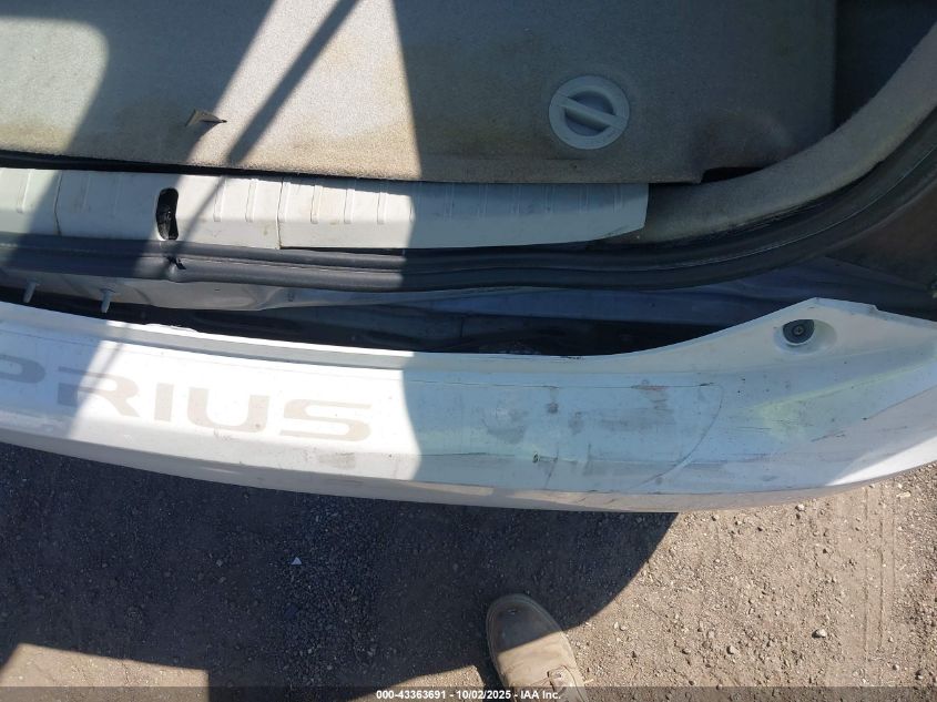 2010 Toyota Prius Ii VIN: JTDKN3DU4A0106199 Lot: 43363691