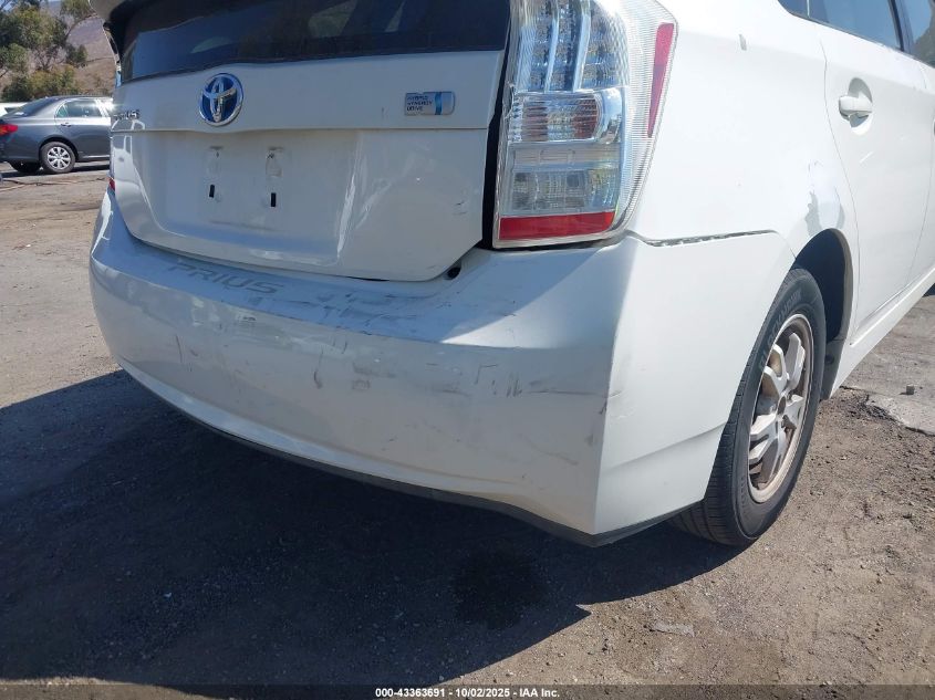 2010 Toyota Prius Ii VIN: JTDKN3DU4A0106199 Lot: 43363691
