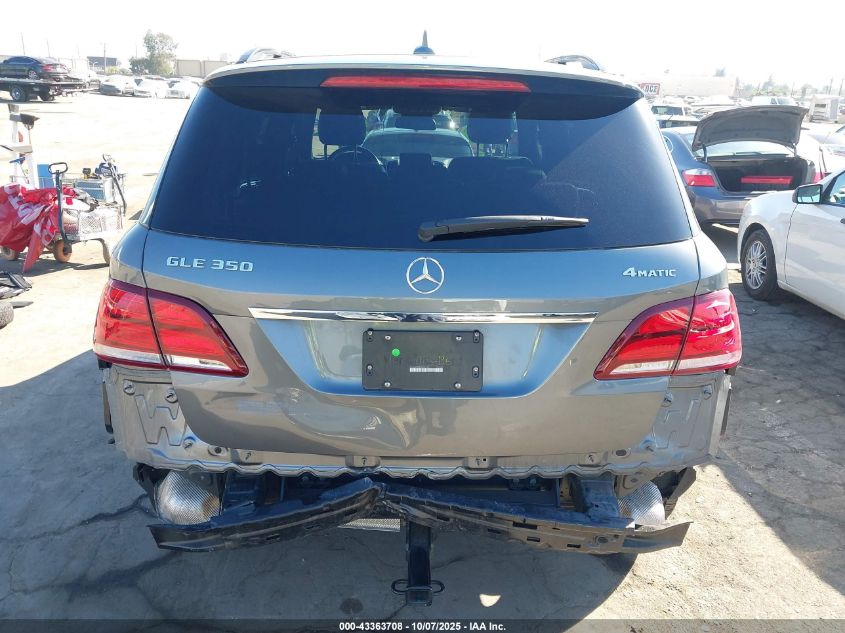 2018 Mercedes-Benz Gle 350 4Matic VIN: 4JGDA5HB6JB093397 Lot: 43363708